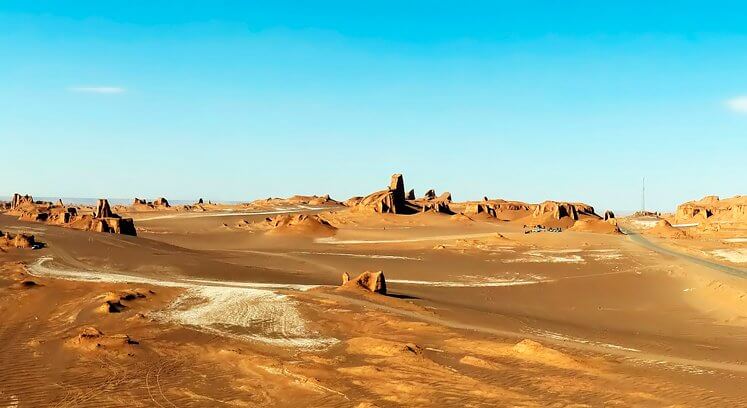 Деште-Лут - самая жаркая пустыня