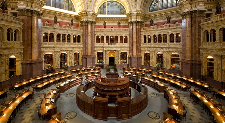 Фото самой большой библиотеки в мире