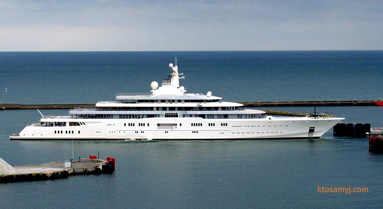 Фотография самой дорогой яхты на планете